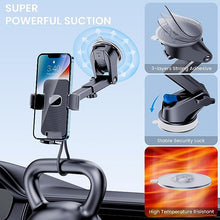 Load image into Gallery viewer, Phone Holder Car Mount for iPhone [Powerful Suction]Phone Mount for Car Dashboard Windshield Air Vent Universal Accessories [Thick Cases Friendly]Automobile Cell Phone Holder Fit for iPhone Smartphone