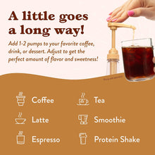 Load image into Gallery viewer, Jordan&#39;s Skinny Syrups Sugar Free Coffee Syrup, Vanilla Flavor Drink Mix, Zero Calorie Flavoring for Chai Latte, Protein Shake, Food and More, Gluten Free, Keto Friendly, 25.4 Fl Oz, 2 Pack