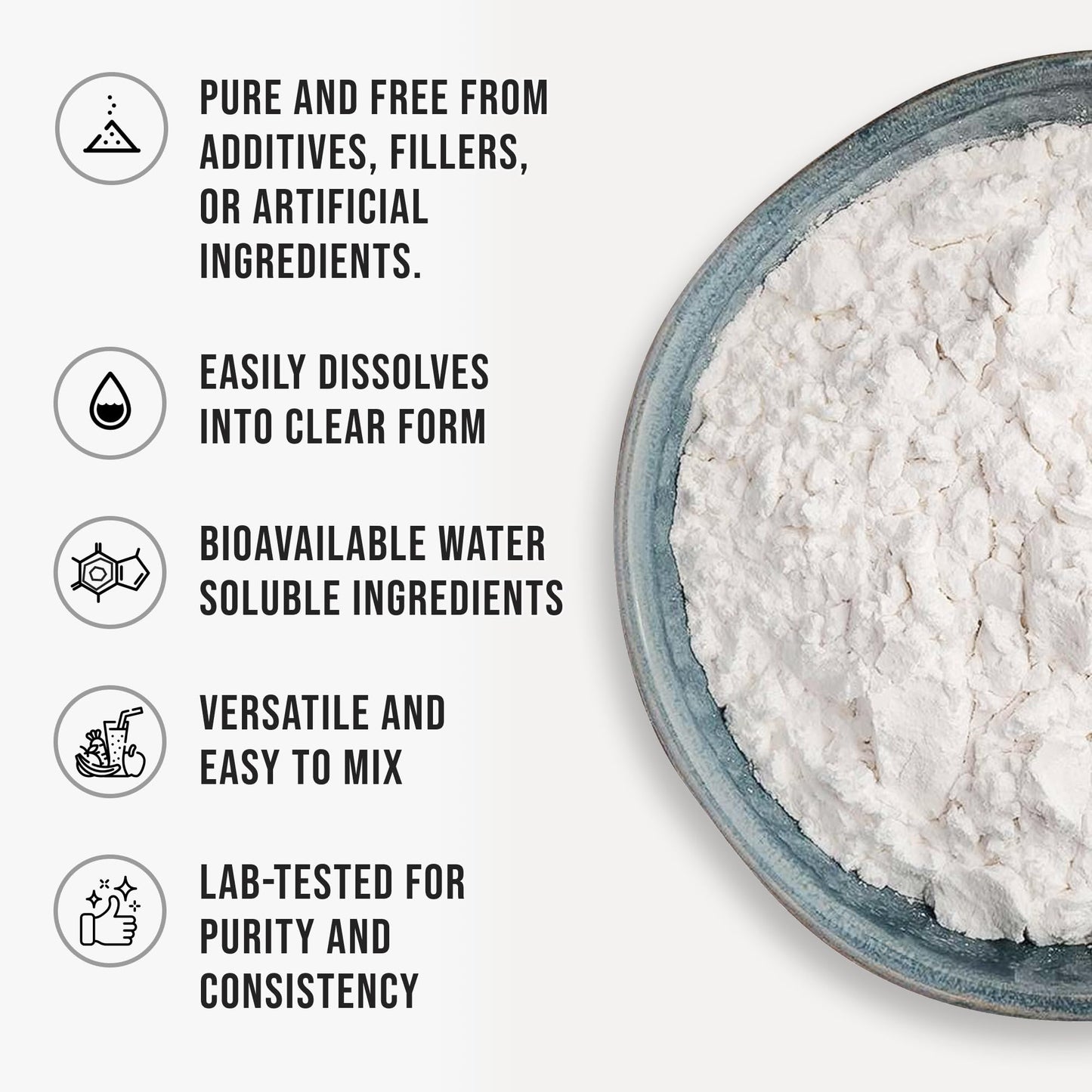 D-Mannose Powder Quick Dissolve Pure Premium Mannose Supplement Essential Powder for…