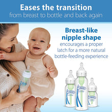 Load image into Gallery viewer, Dr. Brown’s Natural Flow Level 2 Narrow Baby Bottle Silicone Nipple, Medium Flow, 3m+, 100% Silicone Bottle Nipple, 6 Count (Pack of 1)