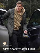 Load image into Gallery viewer, AstroAI Tire Inflator Portable Air Compressor Air Pump for Car Tires - Car Accessories, 12V DC Auto Pump with Digital Pressure Gauge, 100PSI with Emergency LED Light for Bicycle, Balloons