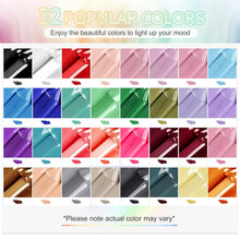 Load image into Gallery viewer, JODSONE 36 PCS Gel Nail Polish Set-32 Colors Gel Polish Kit Base Coat Glossy Matte and Glitter Top Coat Nail Polish Set Green Blue Red Pink Collection Gifts for Women