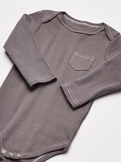 Hudson Baby unisex-baby Cotton Long-sleeve Bodysuits