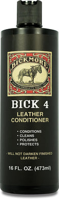 Bickmore Bick 4 Leather Conditioner 16 Fl Oz - Best Since 1882 - Cleaner & Conditioner - Restore Polish & Protect All Smooth Finished Leathers