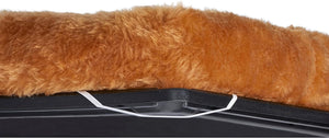 MidWest Homes for Pets Cinnamon 18-Inch Pet Bed w/ Comfortable Bolster | Ideal for Small Breeds & Fits an 18-Inch Crate | Easy Maintenance Machine Wash & Dry