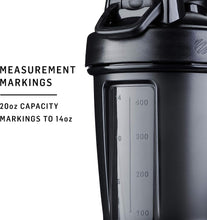 Load image into Gallery viewer, BlenderBottle Classic V2 Shaker Bottle Perfect for Protein Shakes and Pre Workout, 20-Ounce, Clear/Black
