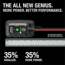 Load image into Gallery viewer, NOCO GENIUS1, 1A Smart Car Battery Charger, 6V and 12V Automotive Charger, Battery Maintainer, Trickle Charger, Float Charger and Desulfator for Motorcycle, ATV, Lithium and Deep Cycle Batteries