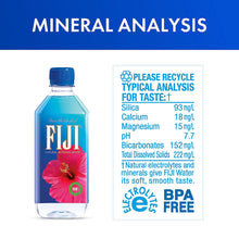 Load image into Gallery viewer, FIJI Natural Artesian Bottled Water 500 mL / 16.9 Fl Ounce (Pack of 24)