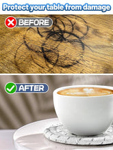 Load image into Gallery viewer, 8 Pcs Absorbent Drink Coasters, 4 Styles Handmade BOHO Woven Coasters for Coffee Table, Heat-resistant Modern Cotton Coasters for Kinds of Cups Housewarming (4.3in)