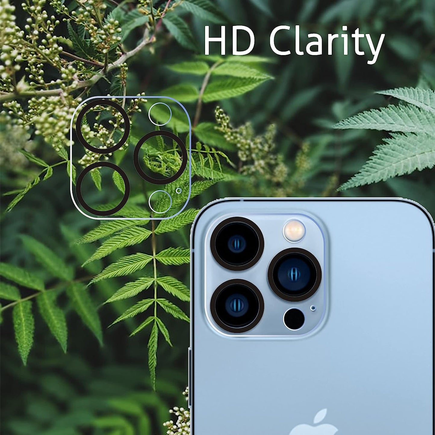 Ailun 3 Pack Screen Protector for iPhone 14 Pro Max[6.7 inch] + 3 Pack Camera Lens Protector,Sensor Protection,Dynamic Island Compatible,Case Friendly Tempered Glass Film,[9H Hardness] - HD