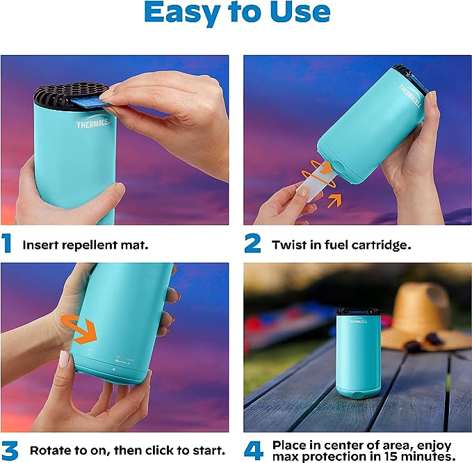 Thermacell Mosquito Repellent Refills; Compatible with Any Fuel-Powered Thermacell Repeller; Highly Effective, Long Lasting, No Spray, No Scent, No Mess; 15 Foot Zone of Mosquito Protection