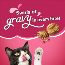 Load image into Gallery viewer, Purina Friskies Dry Cat Food, Gravy Swirlers - 3.15 lb. Bag
