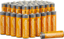 Load image into Gallery viewer, Amazon Basics 48-Pack AA Alkaline High-Performance Batteries, 1.5 Volt, 10-Year Shelf Life