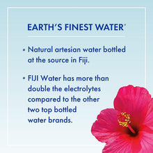 Load image into Gallery viewer, FIJI Natural Artesian Bottled Water 500 mL / 16.9 Fl Ounce (Pack of 24)