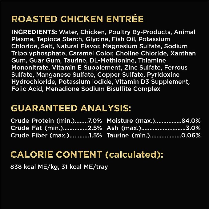 SHEBA PERFECT PORTIONS Cuts in Gravy Adult Wet Cat Food Trays (24 Count, 48 Servings), Roasted Chicken, Gourmet Salmon and Tender Turkey Entrée, Easy Peel Twin-Pack Trays