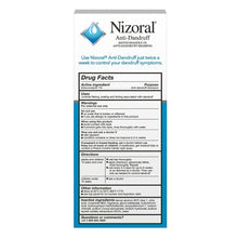 Load image into Gallery viewer, Nizoral Anti-Dandruff Shampoo with 1% Ketoconazole, Fresh Scent, 7 Fl Oz