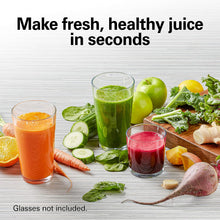 Load image into Gallery viewer, Hamilton Beach Juicer Machine, Big Mouth Large 3” Feed Chute for Whole Fruits and Vegetables, Easy to Clean, Centrifugal Extractor, BPA Free, 800W Motor, Black