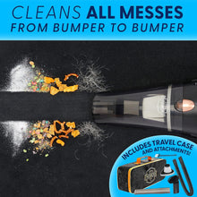 Load image into Gallery viewer, ThisWorx Car Vacuum Cleaner - Car Accessories - Small 12V High Power Handheld Portable Car Vacuum w/Attachments, 16 Ft Cord &amp; Bag - Detailing Kit Essentials for Travel, RV Camper
