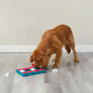 Outward Hound Nina Ottosson Dog Brick Interactive Treat Puzzle Dog Toy, Intermediate