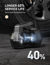 Load image into Gallery viewer, AstroAI Tire Inflator Portable Air Compressor Air Pump for Car Tires - Car Accessories, 12V DC Auto Pump with Digital Pressure Gauge, 100PSI with Emergency LED Light for Bicycle, Balloons