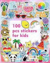 Load image into Gallery viewer, Bekayshad Stickers for Water Bottles, 100 Pack/PCS Cute Vsco Vinyl Aesthetic Waterproof Stickers Laptop Hydroflask Skateboard Computer Stickers for Teens Kids Girls