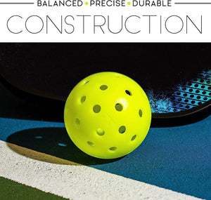 Franklin Sports Outdoor Pickleballs - X-40 Pickleball Balls - USA Pickleball (USAPA) Approved - Official US Open Ball - 3 Packs, 12 Packs, 36 Pickleball Buckets, 100 + 400 Bulk Packs of Pickleballs