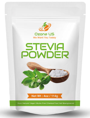 Stevia Powder Pure Natural Stevia Extract Sugar Substitute Stevia Baking Stevia | Zero-Calorie Sweetener NO AFTERTASTE - 4oz (Premium)